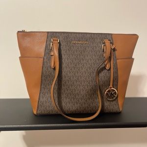 Michael Kors Brown Charlotte Tote